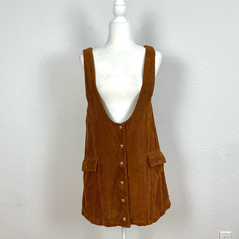 Zara Button Closure Corduroy Jumper Size S - Picture 3 of 8